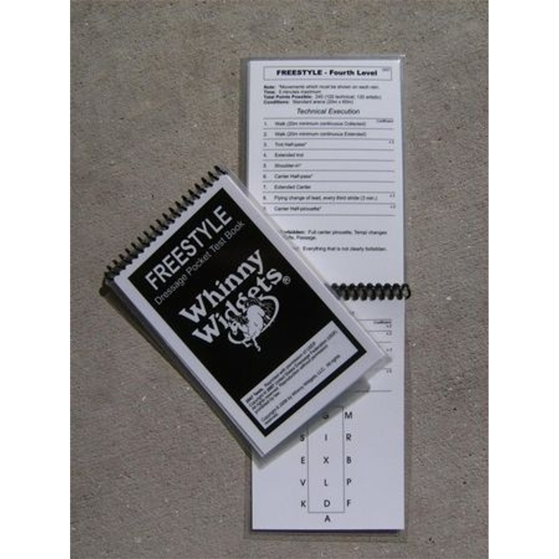 WhinWidget 2011 Freestyle Level Dressage Test Book