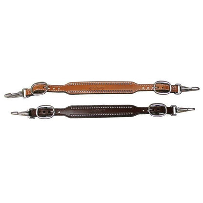 Circle Y Wither Strap With Silver Spots