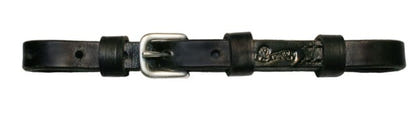 Circle Y Leather Curb Strap Brn