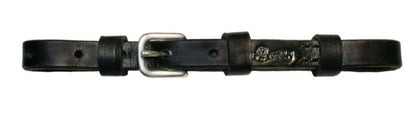 Circle Y Leather Curb Strap Brn
