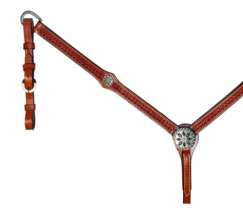 Flared Antique Ab Crystal 3030 Breast Collar 1 Br