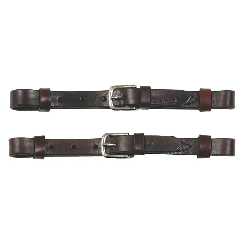 Circle Y Breast Collar Tugs 3/4 Brn