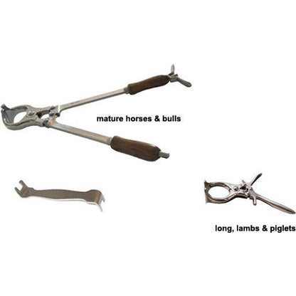 Piglet Emasculatome Castrator 9in