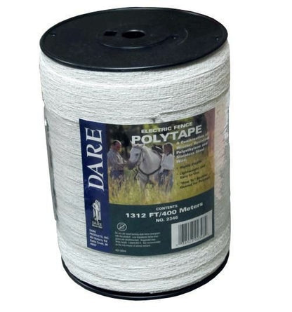 Dare Polytape 1/2in X 656FT White