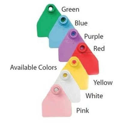 Destron Fearing Duflex Round Hog Tag 25 1-25 Org