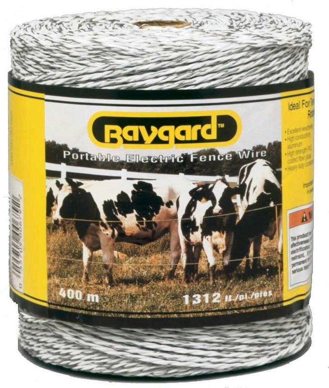 Baygard Fence Wire 1312FT White