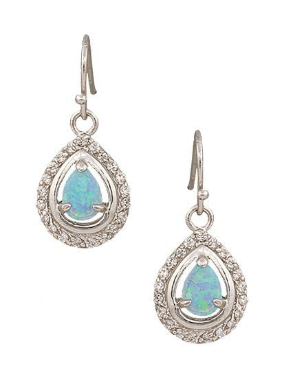 MontanaSilver River Light On Ice Teardrop Earring