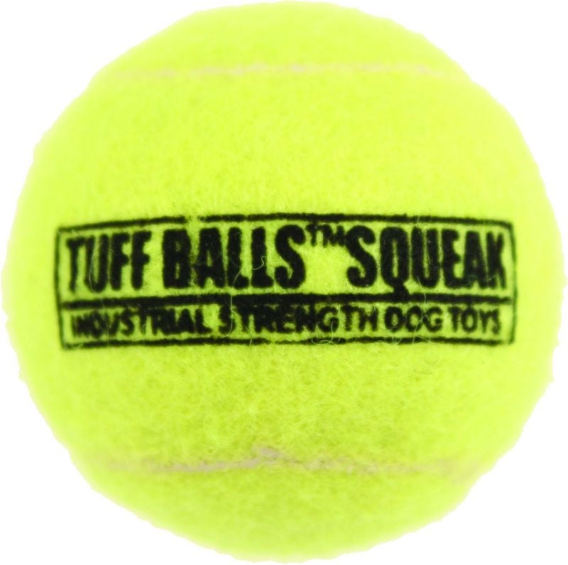 PETSPORT USA Jr Tuff Ball Squeak Bulk 1.8in Yellow