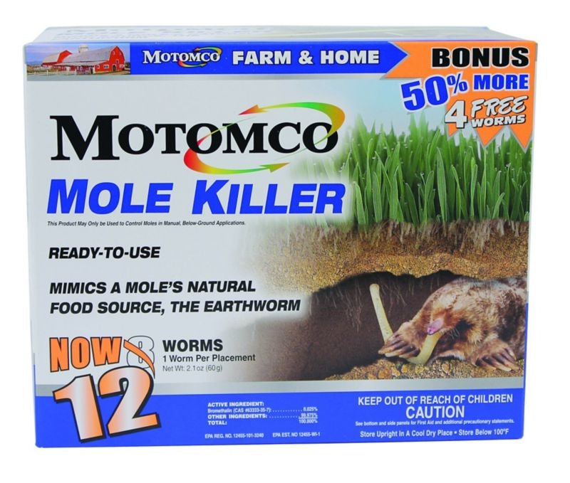 Mole Killer RTU 12 Worm Box