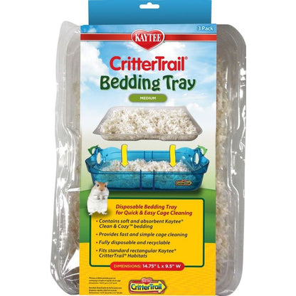 Kaytee Crittertrail Bedding Tray 3 Pack
