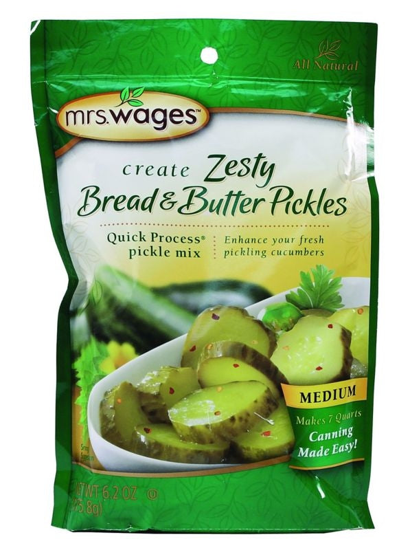 Mrs. Wages Zesty Bread/Butter Pickle Mix 6.2oz