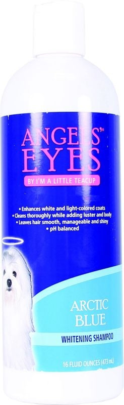 Angels Eyes Whitening Shampoo For Dogs 16 Oz. Blue