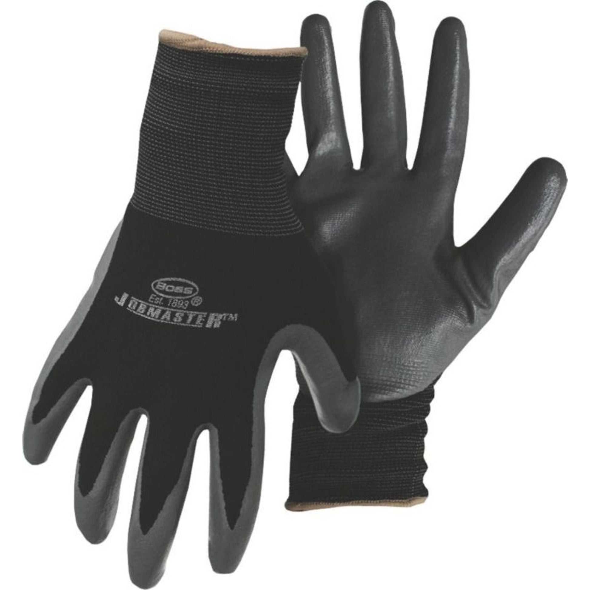 Menfts Nylon Nitrile Gloves X-Large Steel