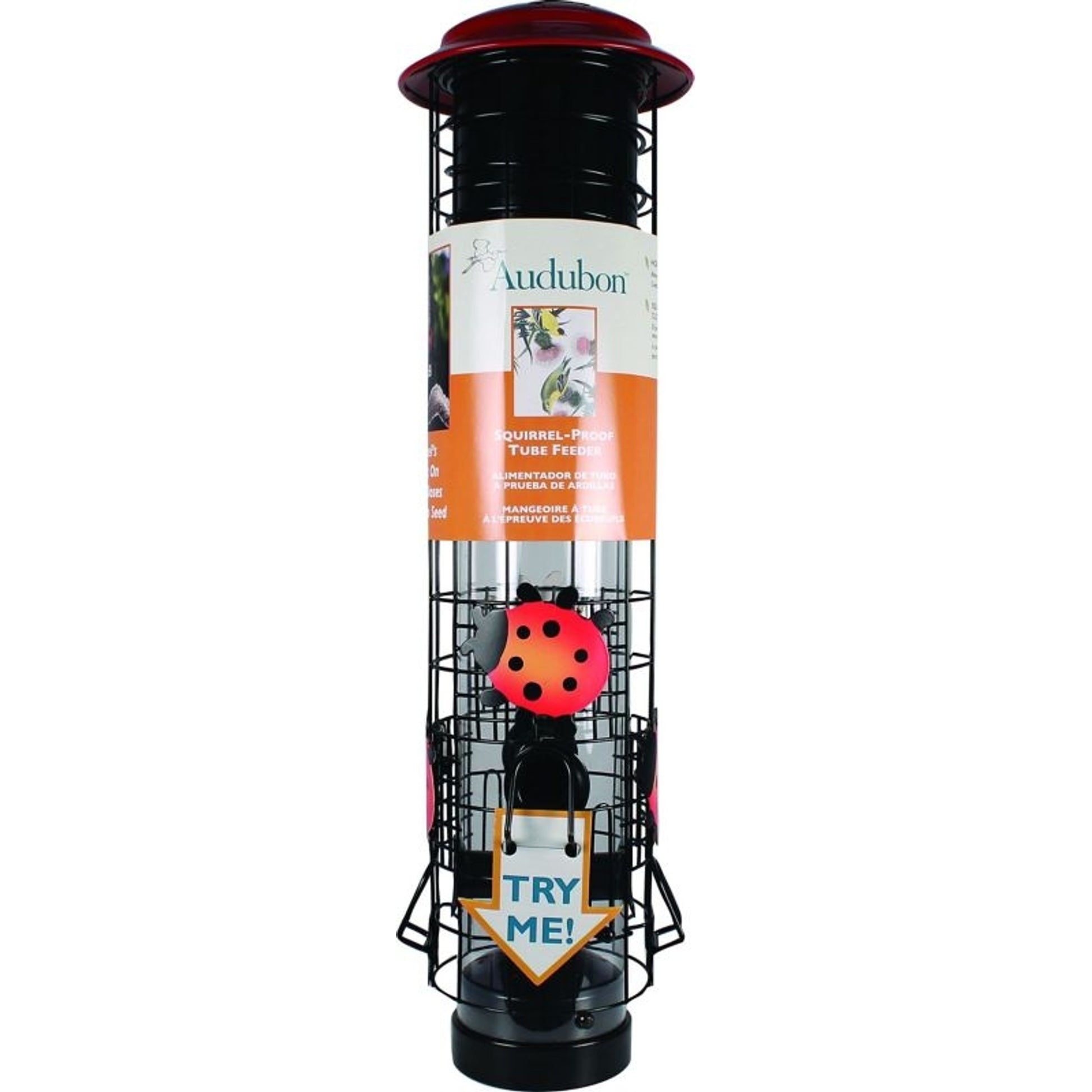 Audubon Squirrel-Resistant Tube Bird Feeder 2.5lb