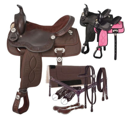 Eclipse by Tough1 Pro Trail Saddle Package