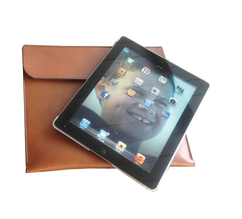 Tory I Pad Envelope Oakbark
