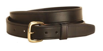 Tory Leather Stitched Leather Belt 30 Black