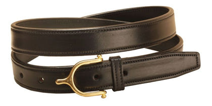 Tory Leather English Spur Buckle Belt