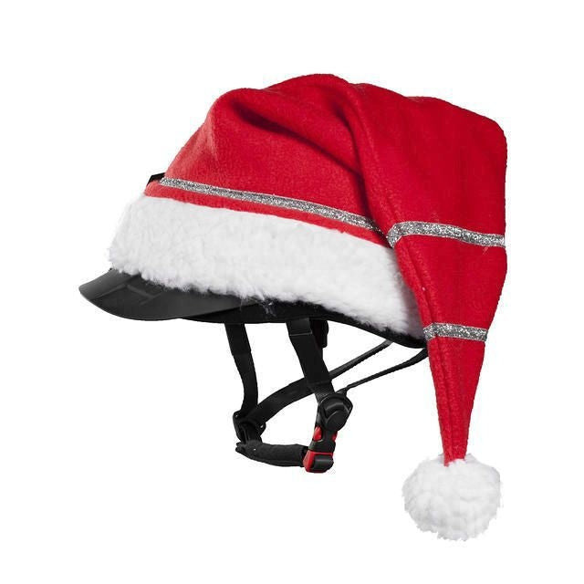 HorZe Spirit Christmas Cap for Helmet Red