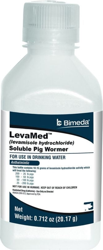 Durvet Levamed Soluble Pig Wormer 20.17Gm