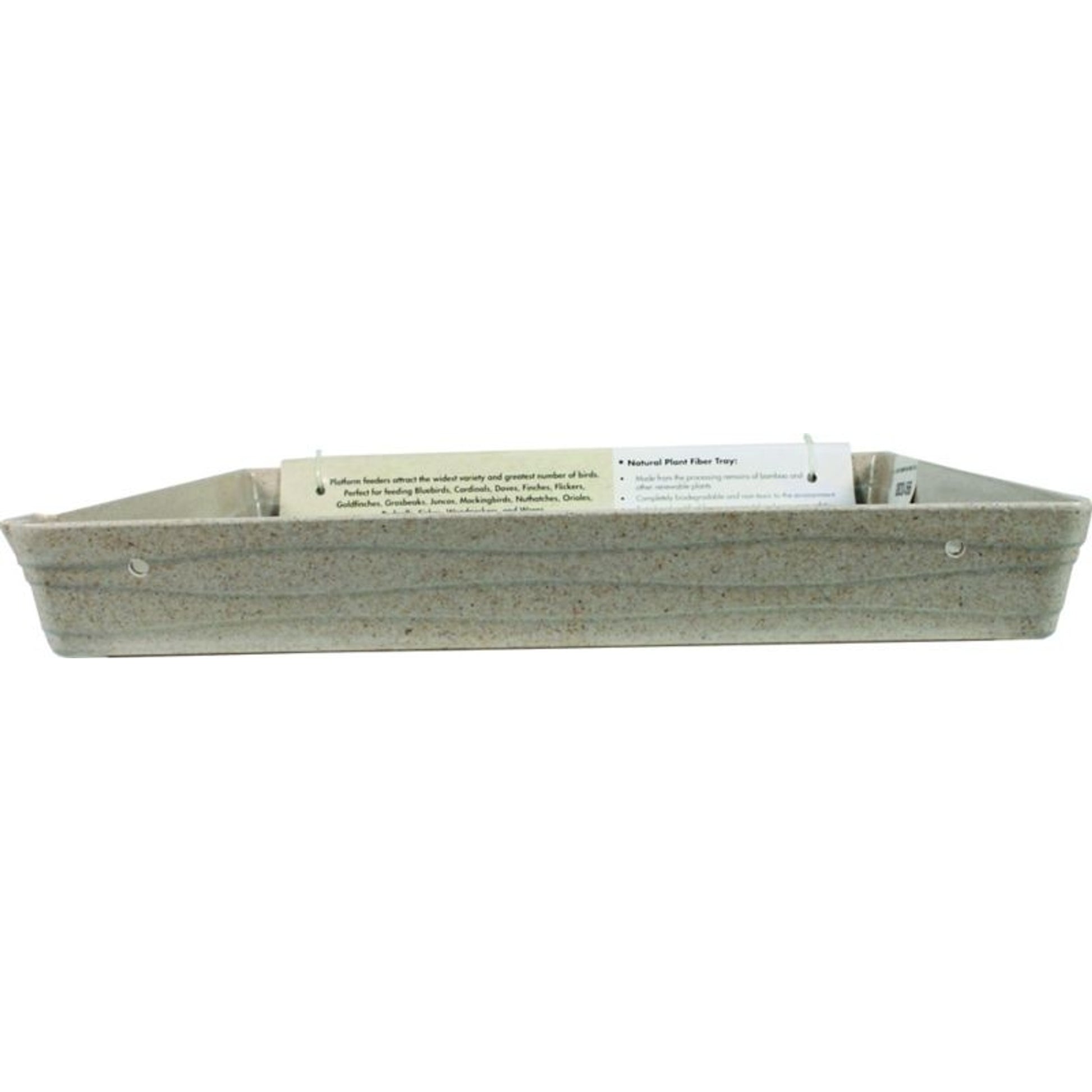 Feeder Platform Bamboo - Natural - 12 12in Natural
