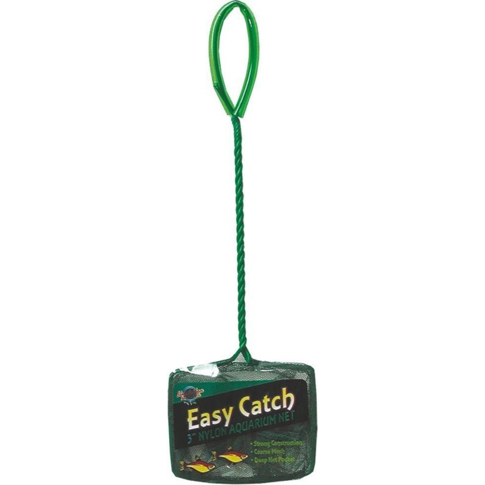 Easy Catch Coarse Mesh Fish Net 3in Green
