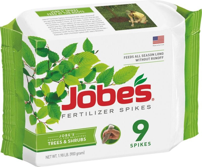 Jobes Organics Tree Fertilizer Spikes 9 Pack