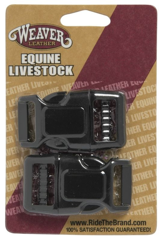 Weaver Src Contoured Side Release Buckle 1 Black