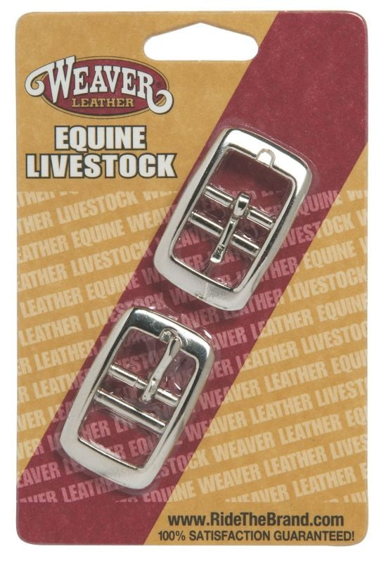 Weaver Buckle 3/4 Nickel Plated