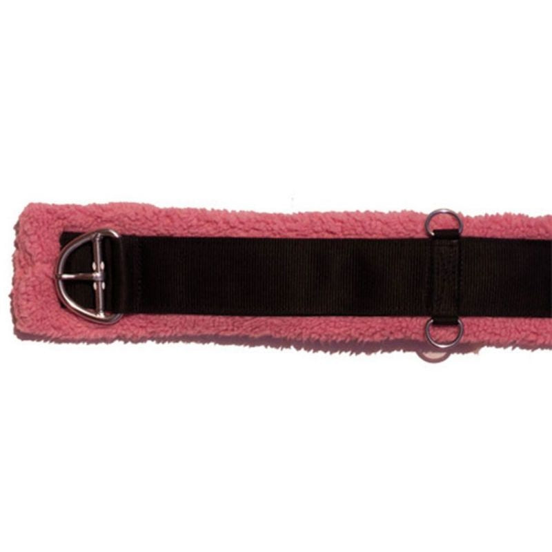 Western Fleece Girth 28 Pink