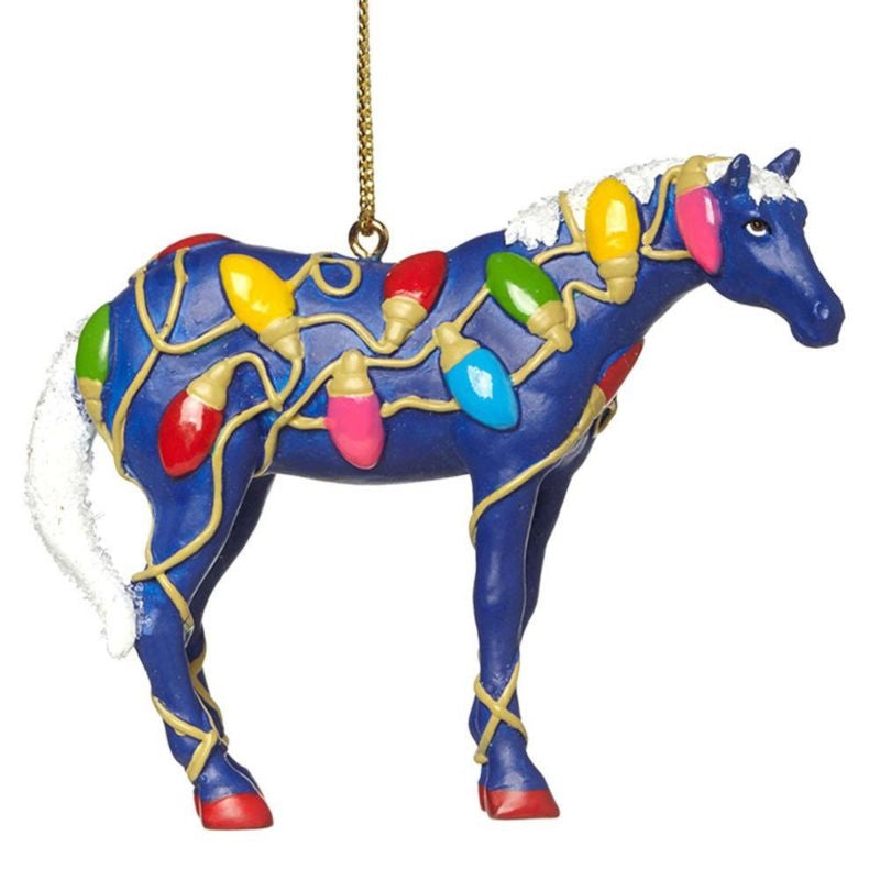 Painted Ponies Tangled Ornament 2.25