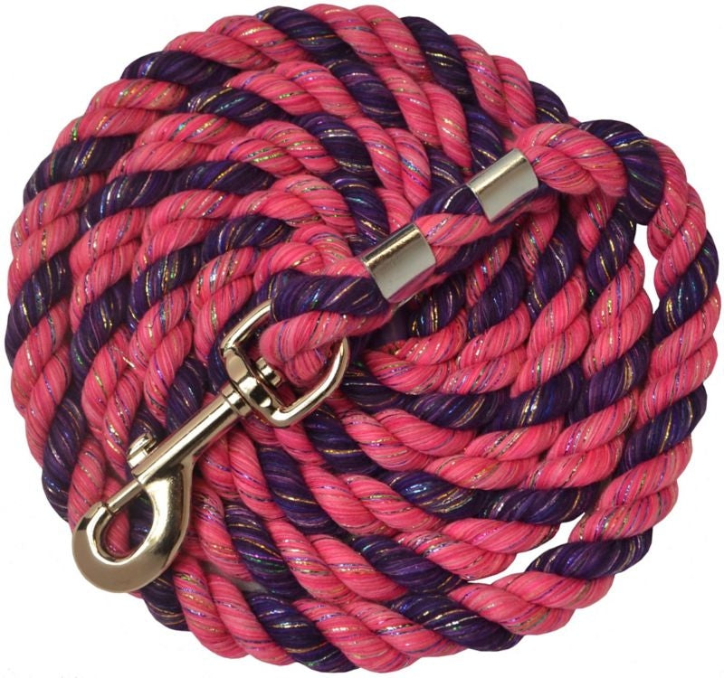 Perrifts Neon Colored Lead 6Ft Turquoise Pink