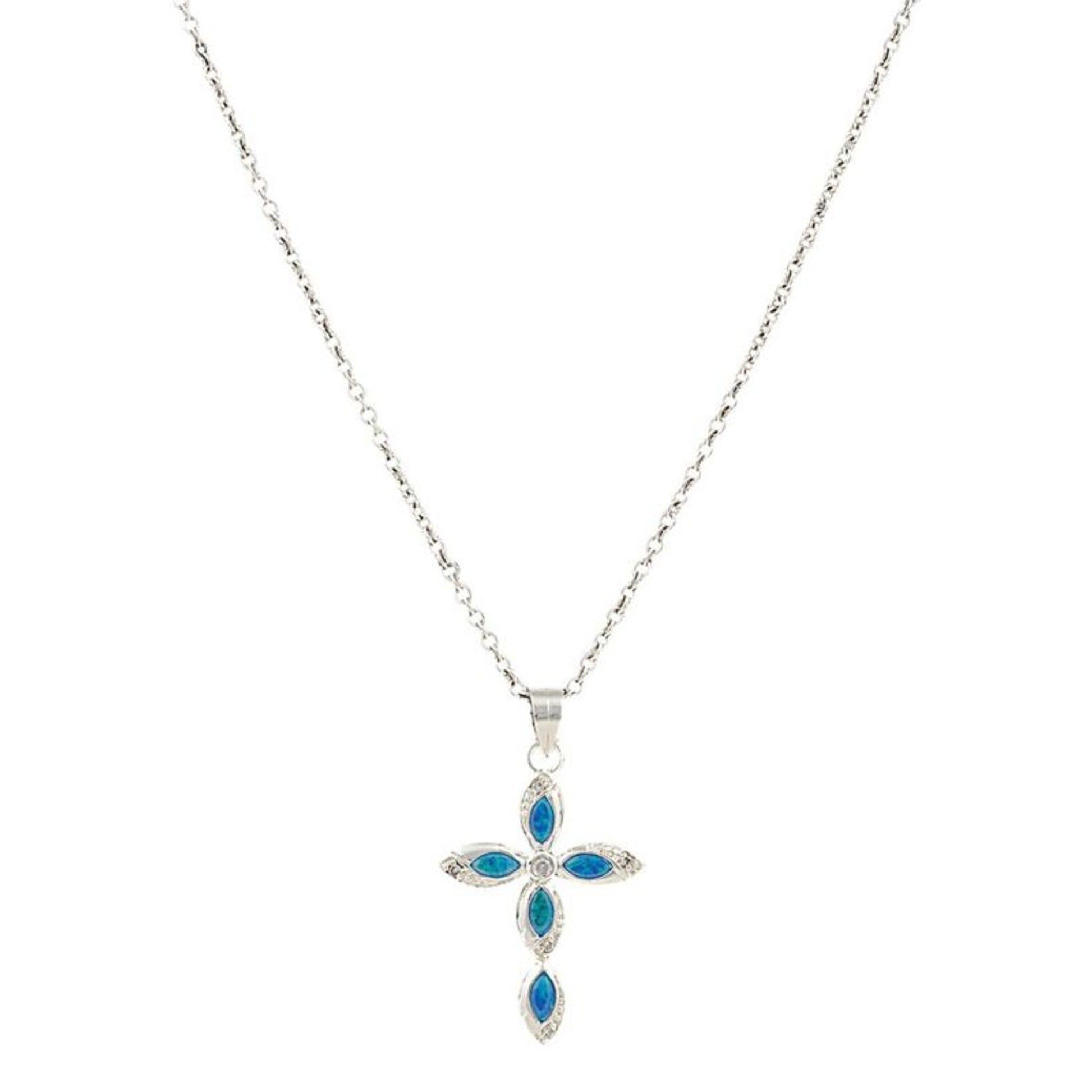 MontanaSilver River Light Water Of Faith Necklace