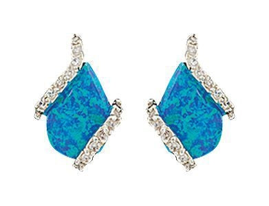 River Lights Twin Paths Earrings Silver-Tone