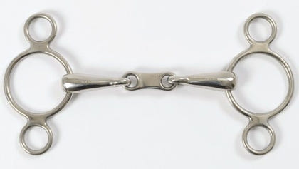 Shires 2 Ring French Link Elevator Gag
