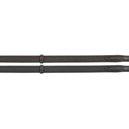 Camelot Non Slip Reins Black 5/8 X 60