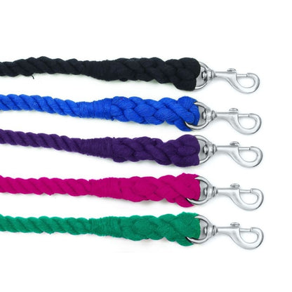 3-Ply Cotton Lead/Chrome Plated Snap 3/4x8 ft Blk