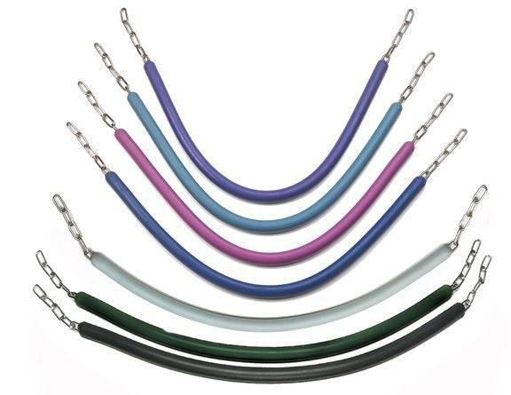 Equi-Essential Rubber Stall Chain Black