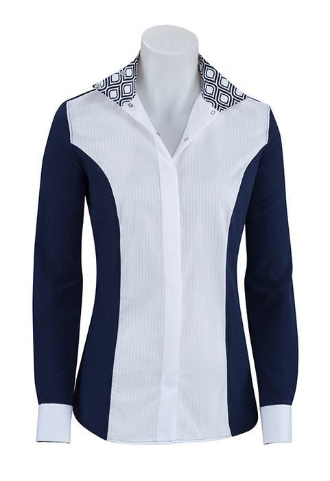 Rj Classic Prestige Linden Show Shirt M Navy/Swirl