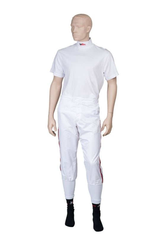Finn Tack Mira Short Sleeve Turtle Neck SM White