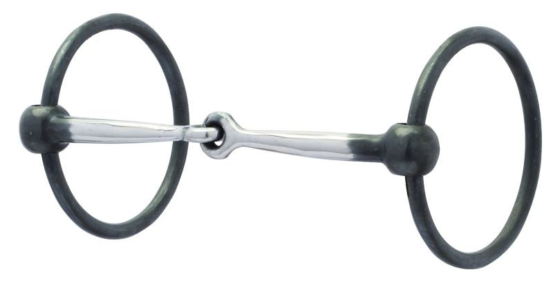 Weaver Ring Snaffle Bit Snaffle Mouth 5 Black