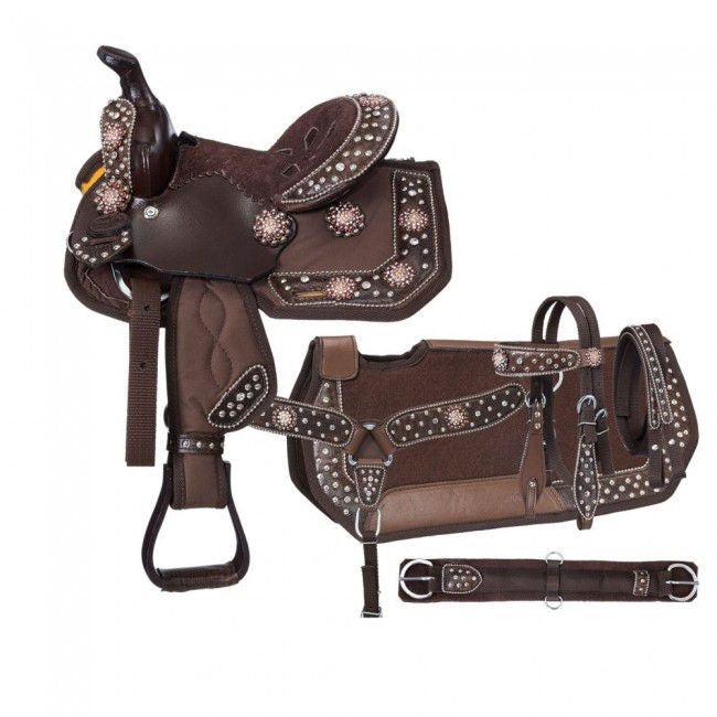 Eclipse Copper Pro Pony Trail Saddle 5Pc 11