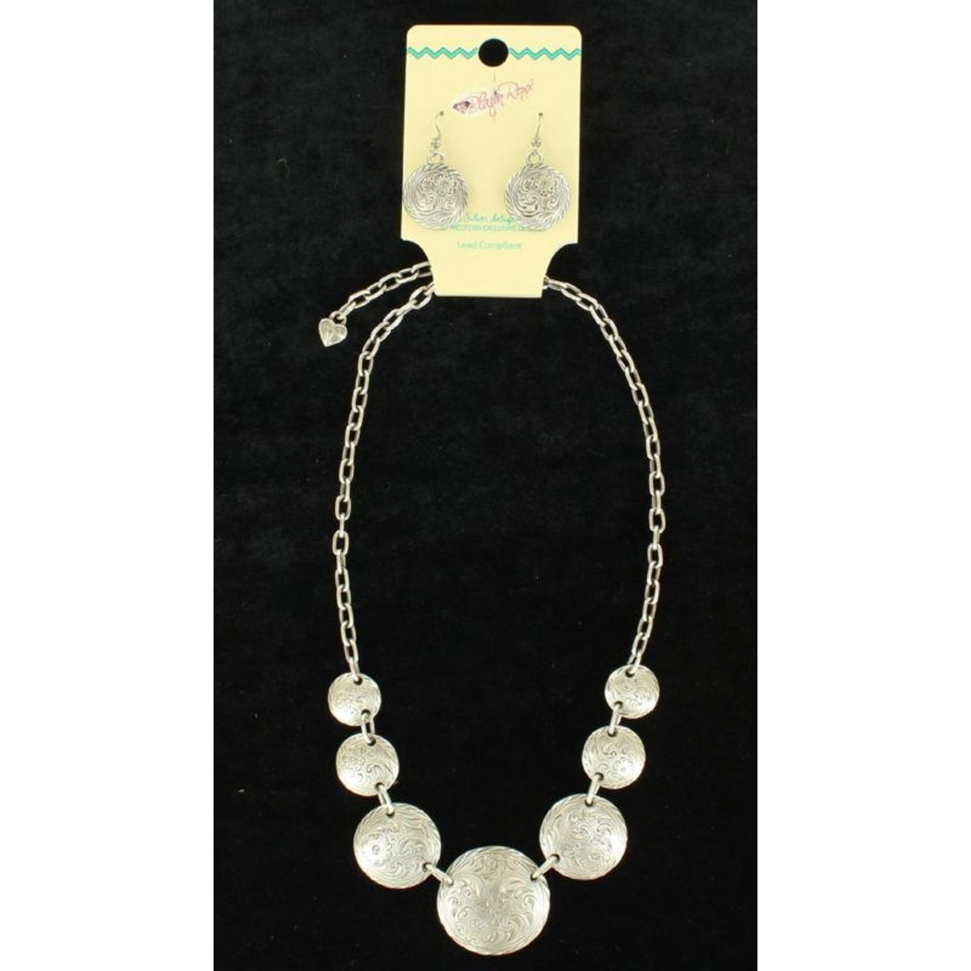 Blazin Roxx Western Coin Jewelry Set