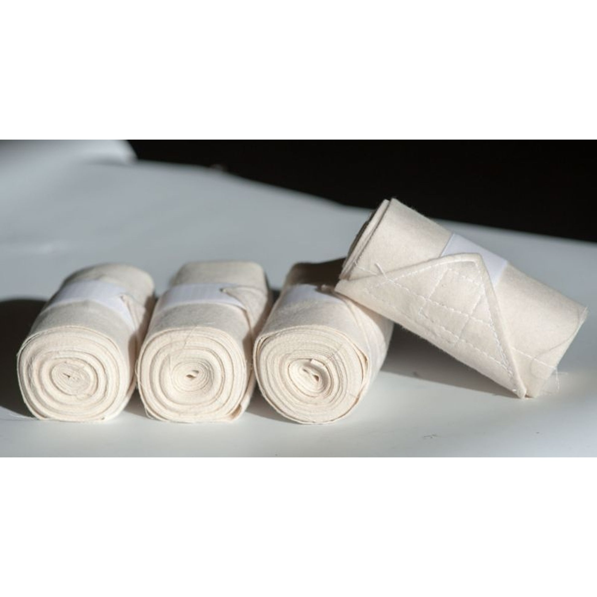 Vacs Flannel Bandages With Touchtape-Set Of 4 12ft Br