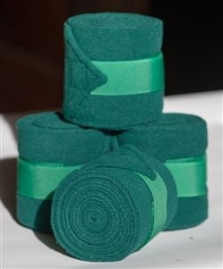 Nunn Finer Dlx Polo Bandage with XWide Tape Black