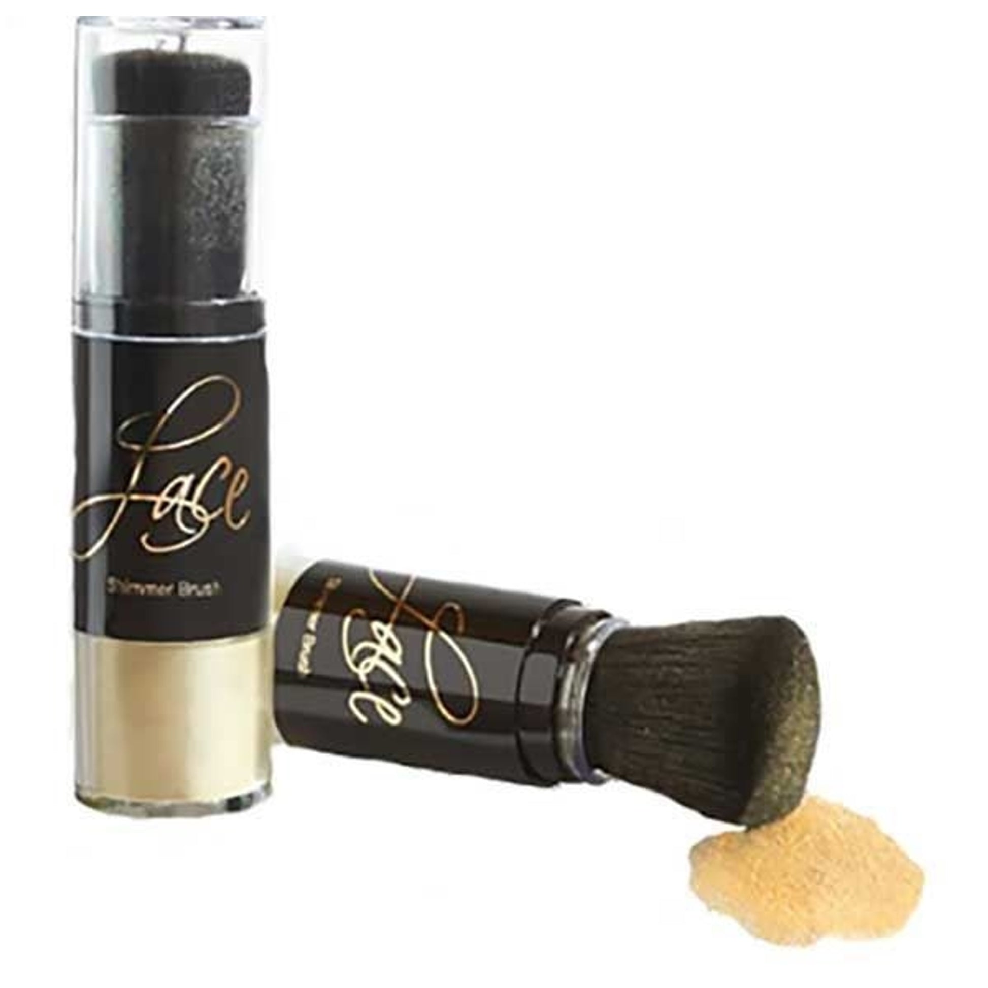 Ladies Lace Shimmer Brush PerfumeBk/Wh