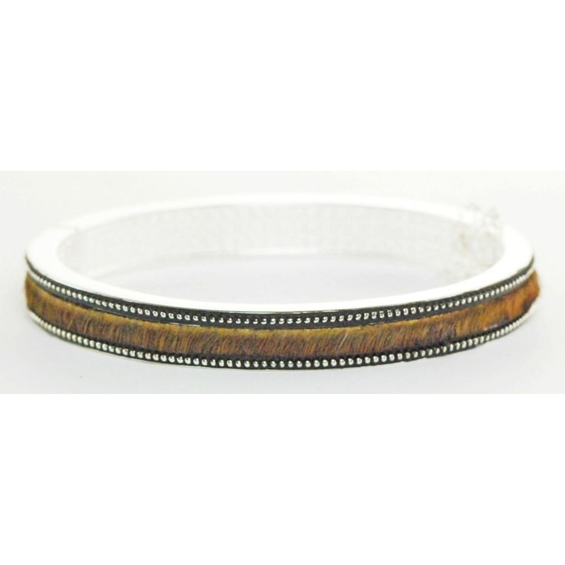 Western Edge Small Cuff Hair On Hair Ring Bracelet