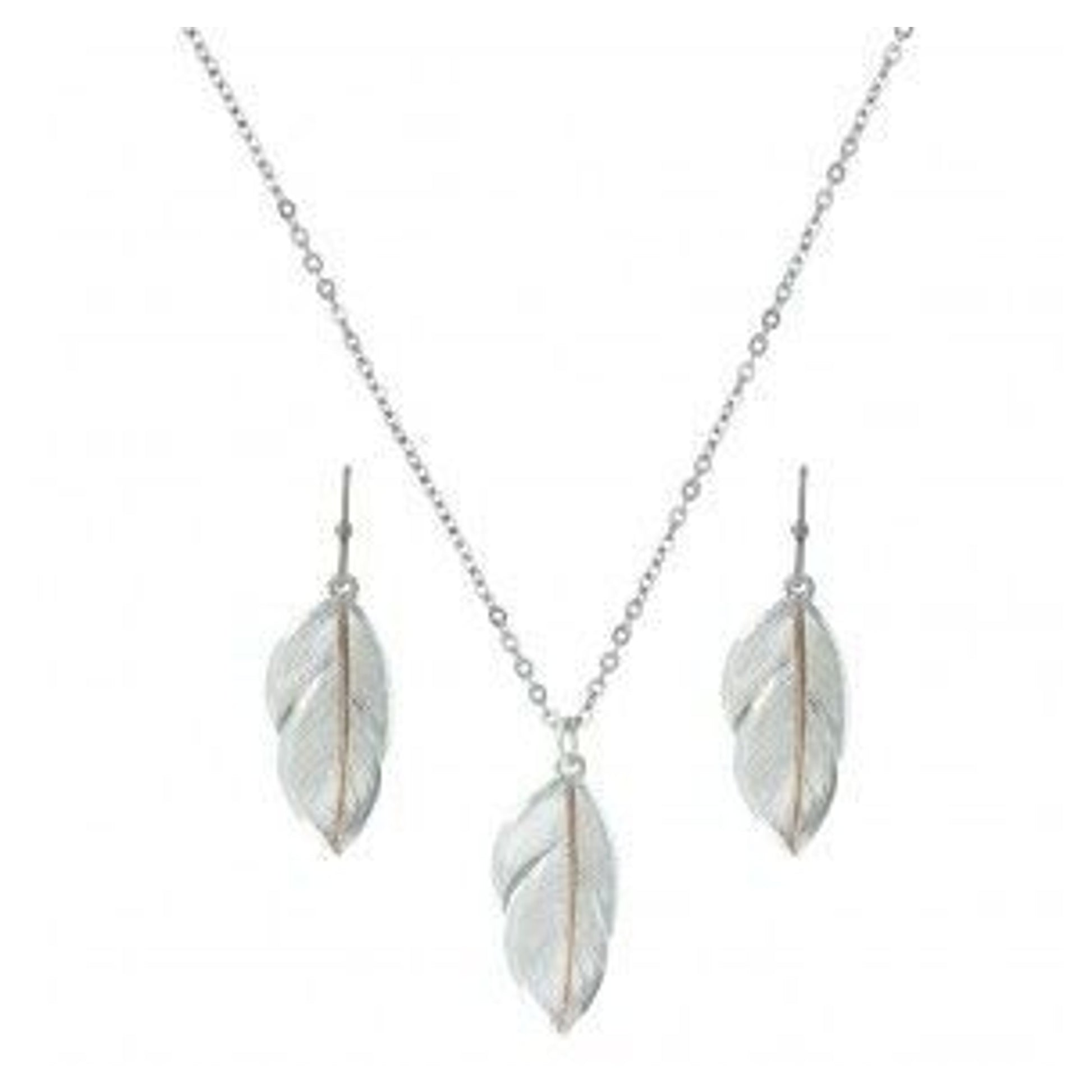 Montana Silversmiths Downy Feather Jewelry Set
