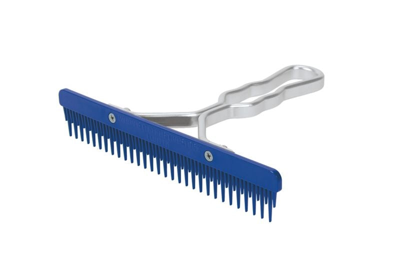 Weaver Fluffer Comb with Alum Handle/Plastic Blade