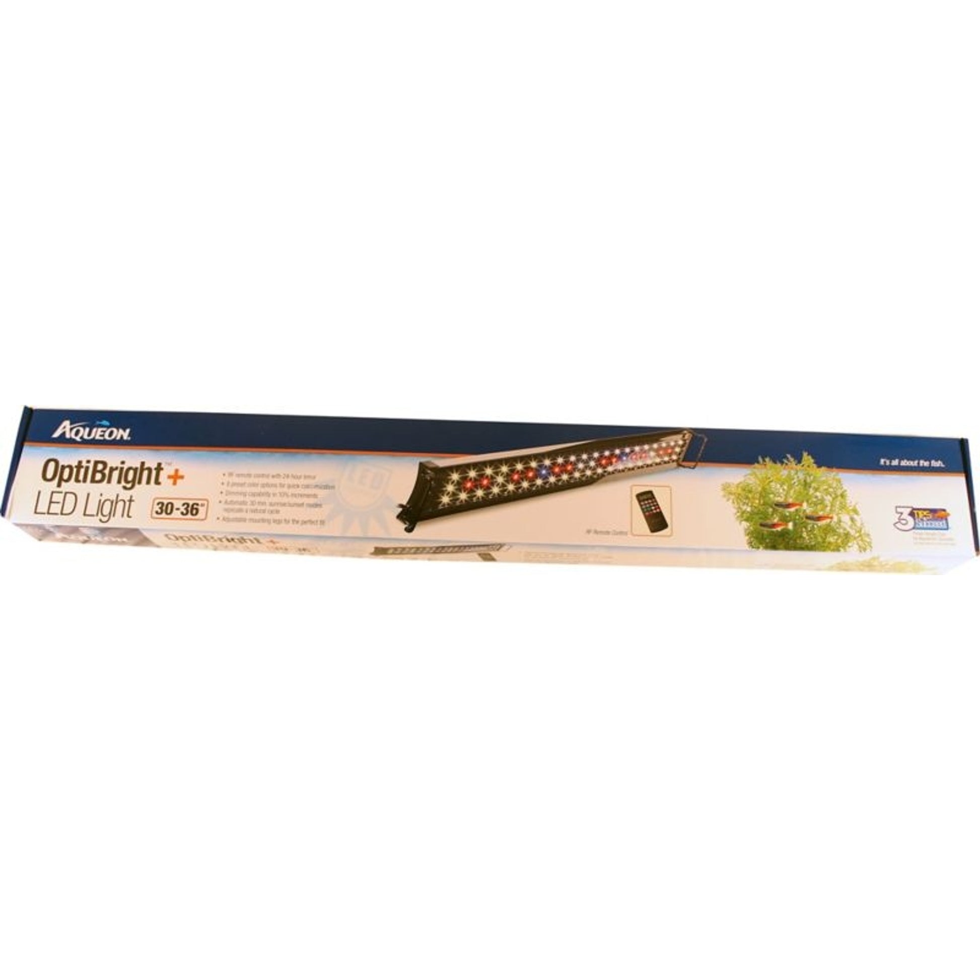 Aqueon Optibright Plus Led Light Fixture 18-24